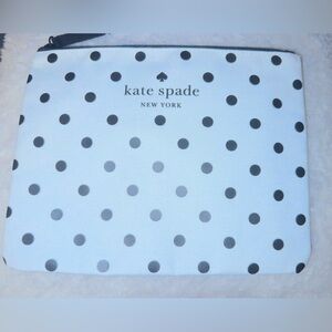 NWOT Kate Spade Canvas Pouch